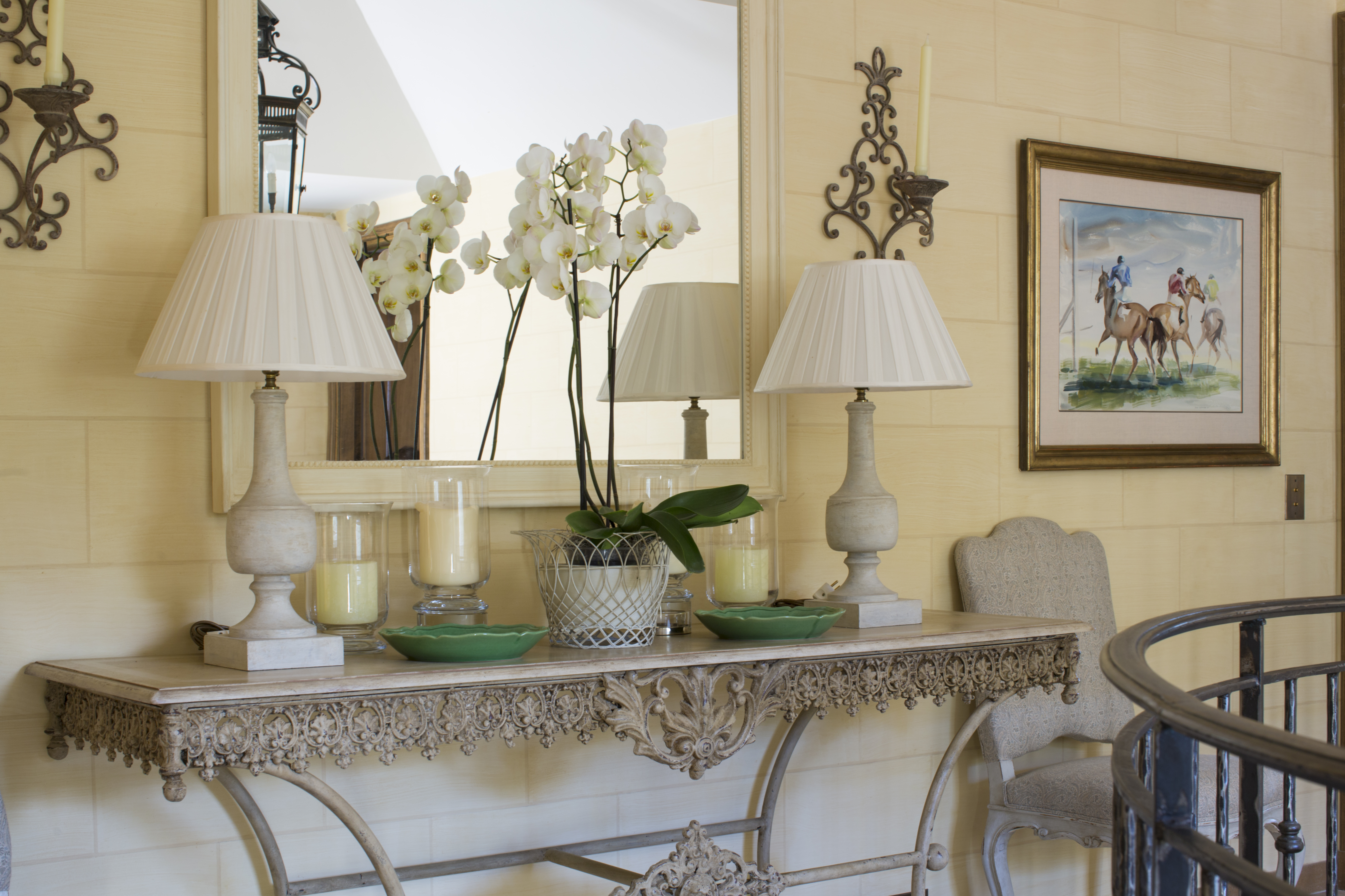 French holiday house interior design