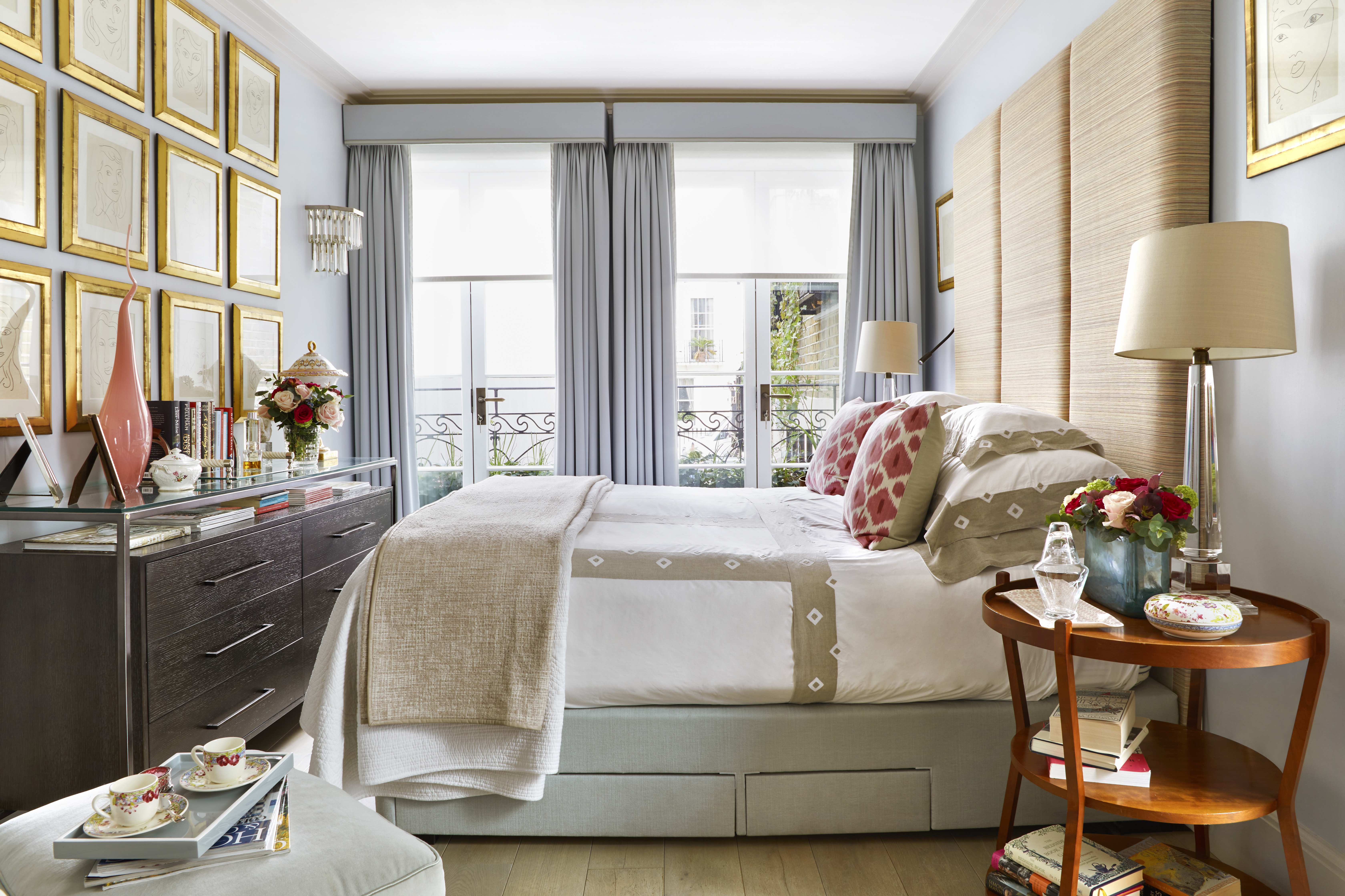 Joanna Wood Belgravia Mews Master Bedroom