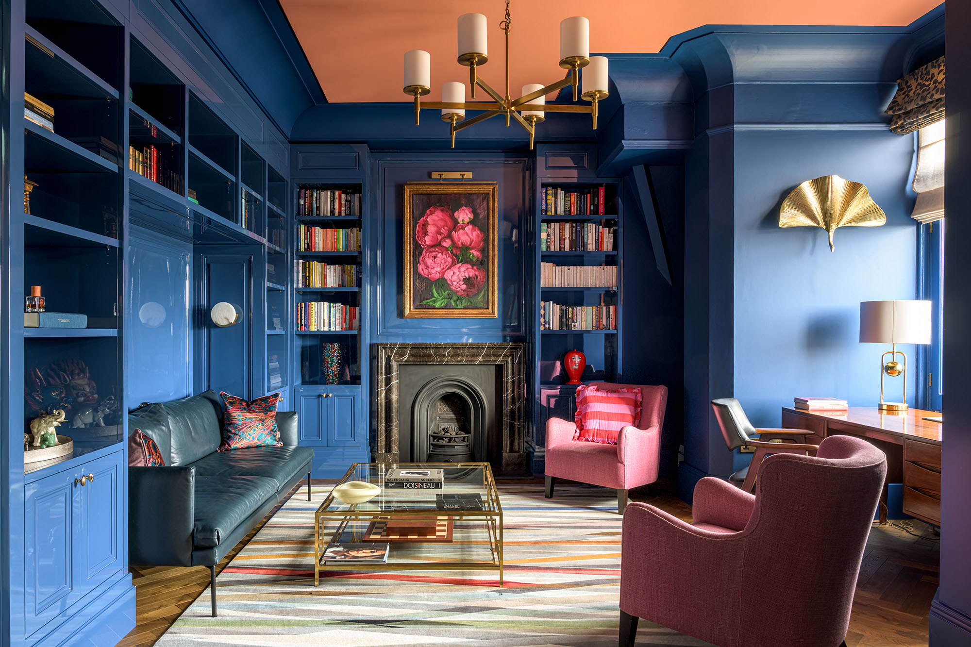 Reception, Library and home office