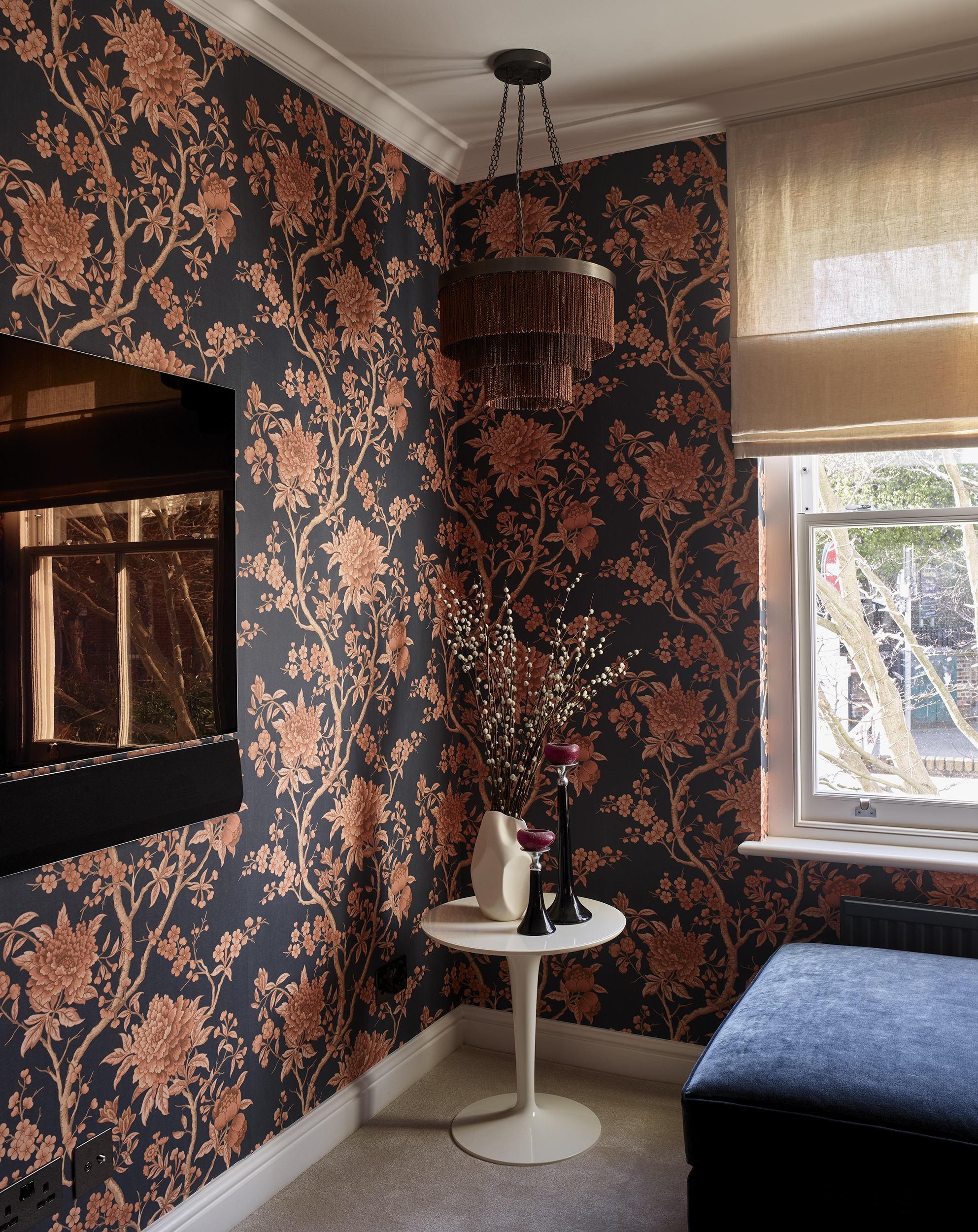 copper pendant for ambient lighting