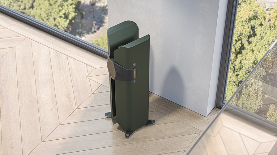 Monitor Audio Hyphn Statement speaker in Heritage Green