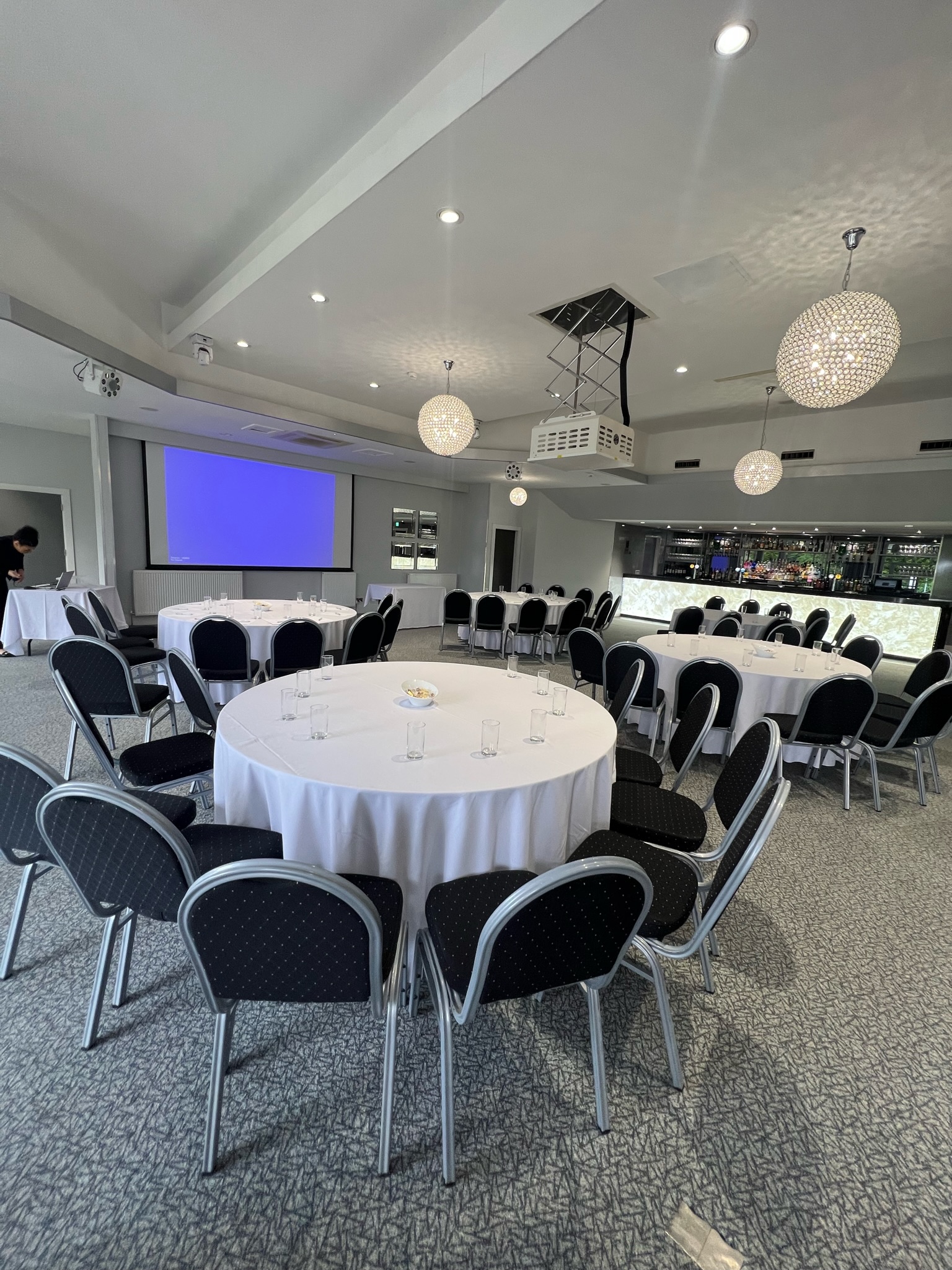 Dean Park Hotel Event space featuring our Evolution Collection