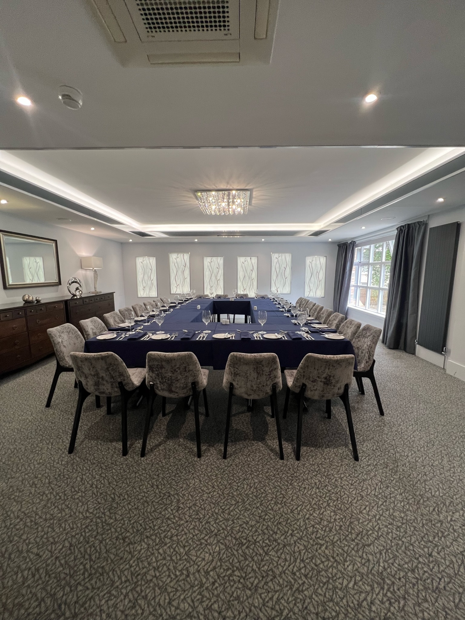 Dean Park Hotel conference room featuring our Evolution Collection