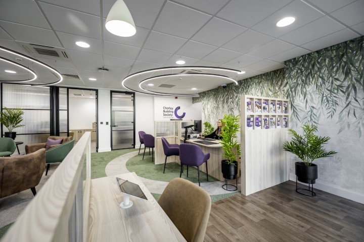 View from Mobile banking desk