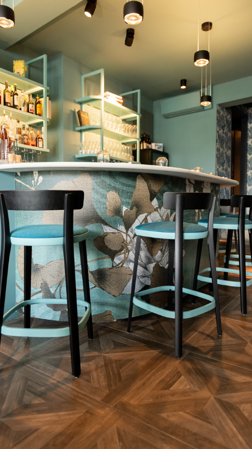 Fish Union restaurant design bar 