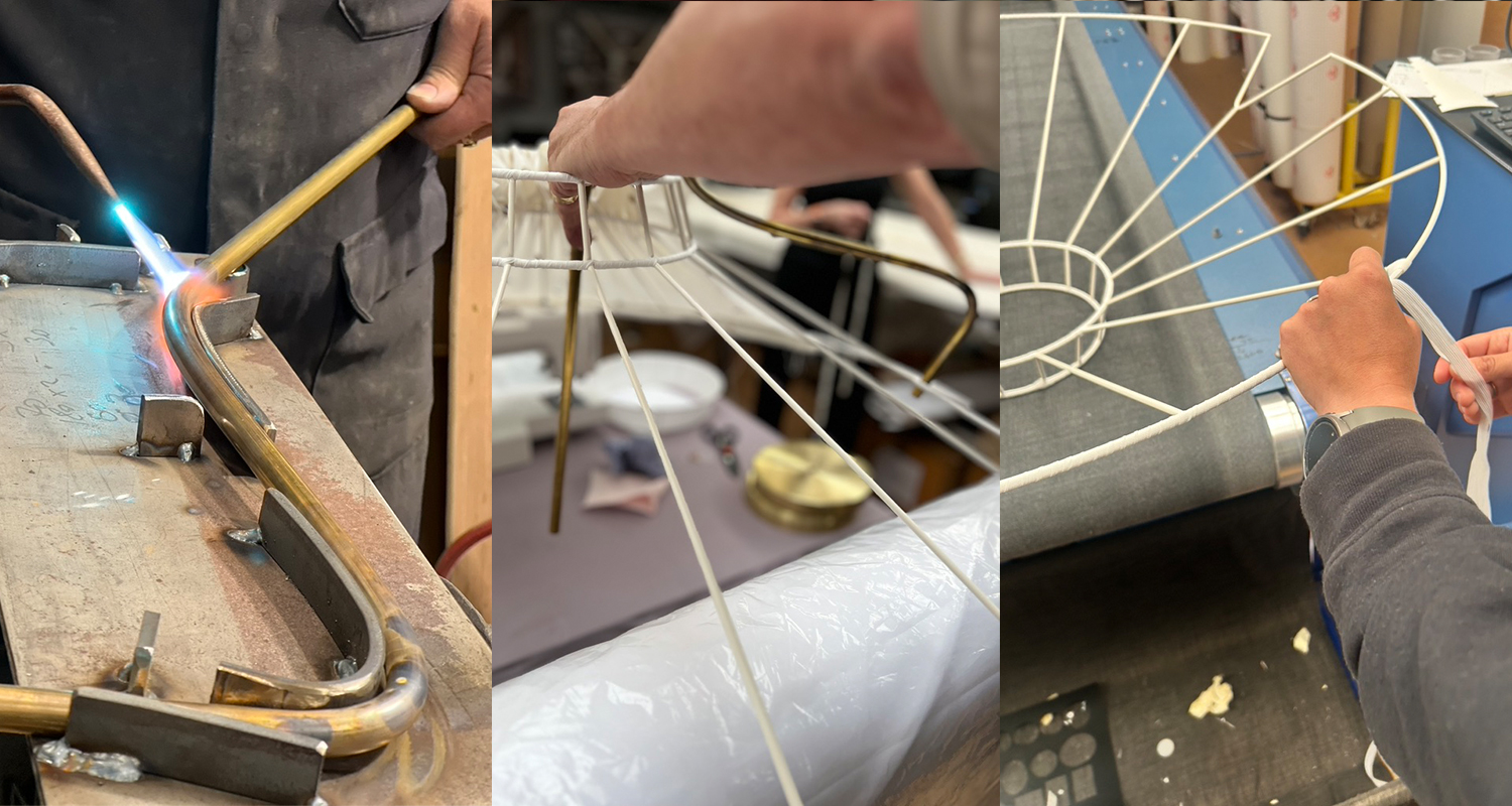 Behind the Scenes metal work at Iberian Lighting HQ 