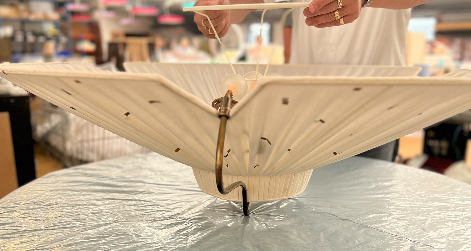 Finished LP01 Pendant Light made by Iberian Lighting for WowHouse 25