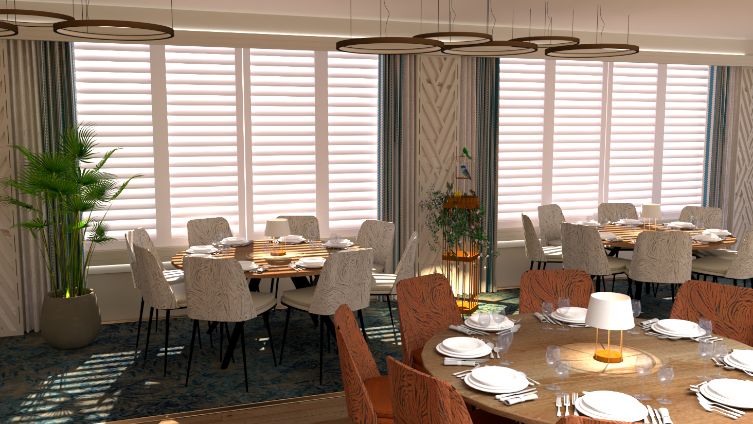 Restaurant CGI image