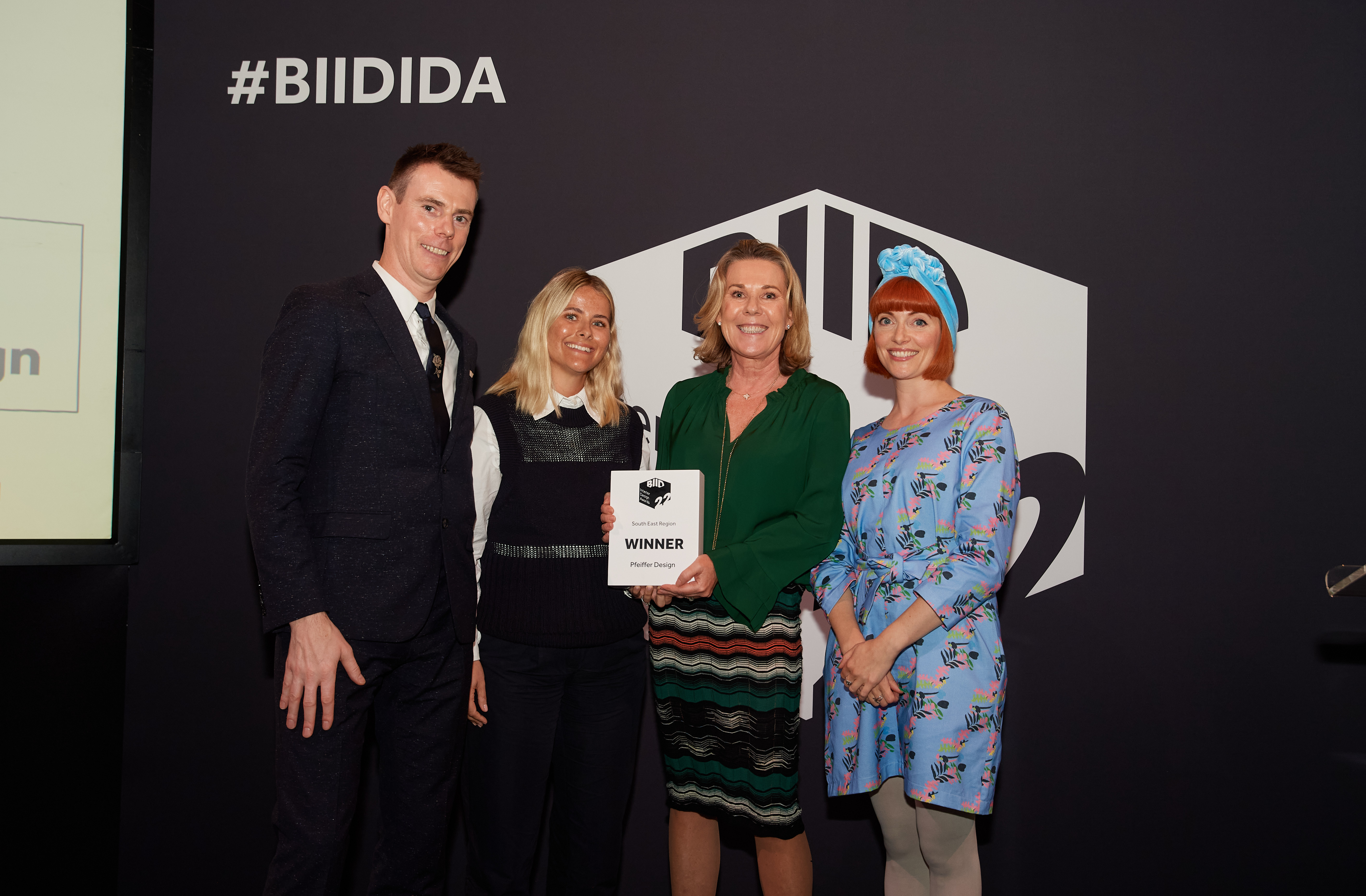 Winners with their award