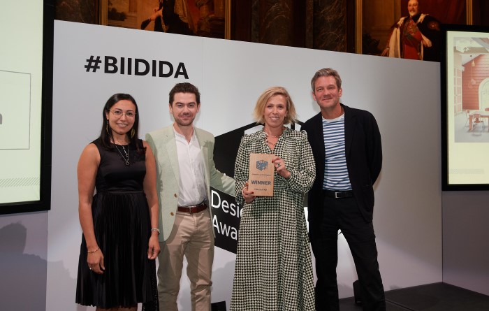 Winners with their award