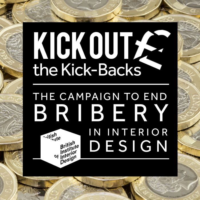 Kick out the kick-backs logo