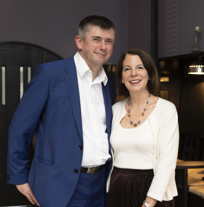 Jeff Hayward and Susie Rumbold