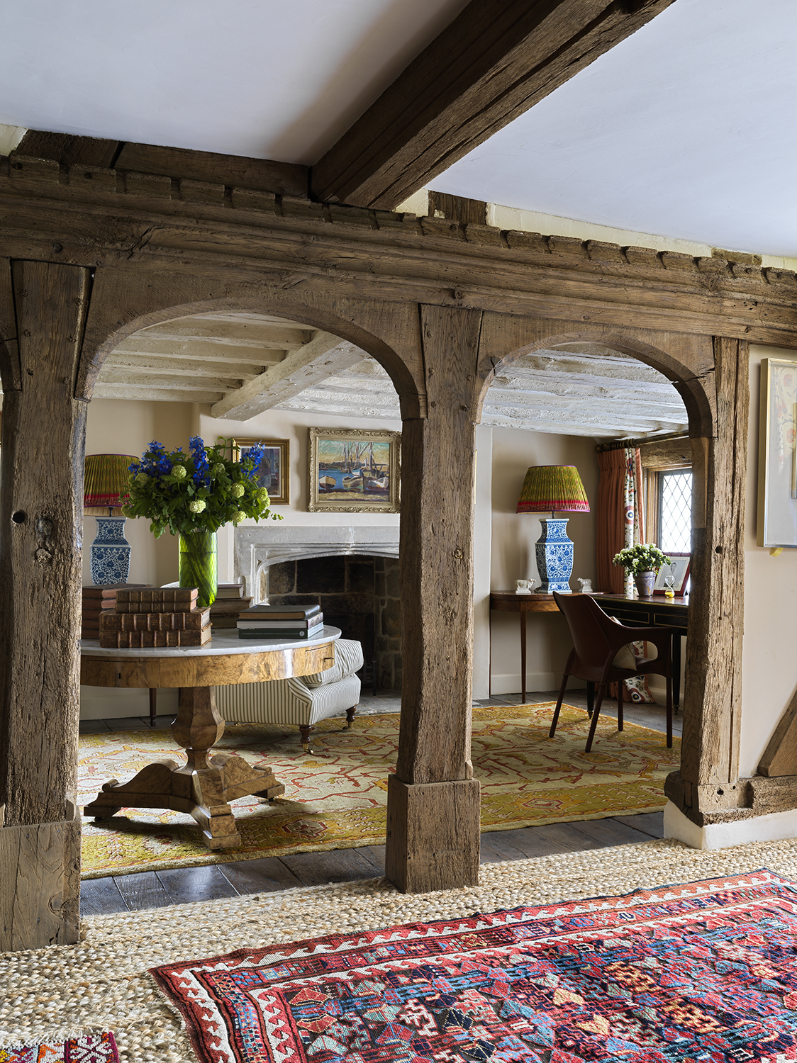Wealden Hall House Drawing Room