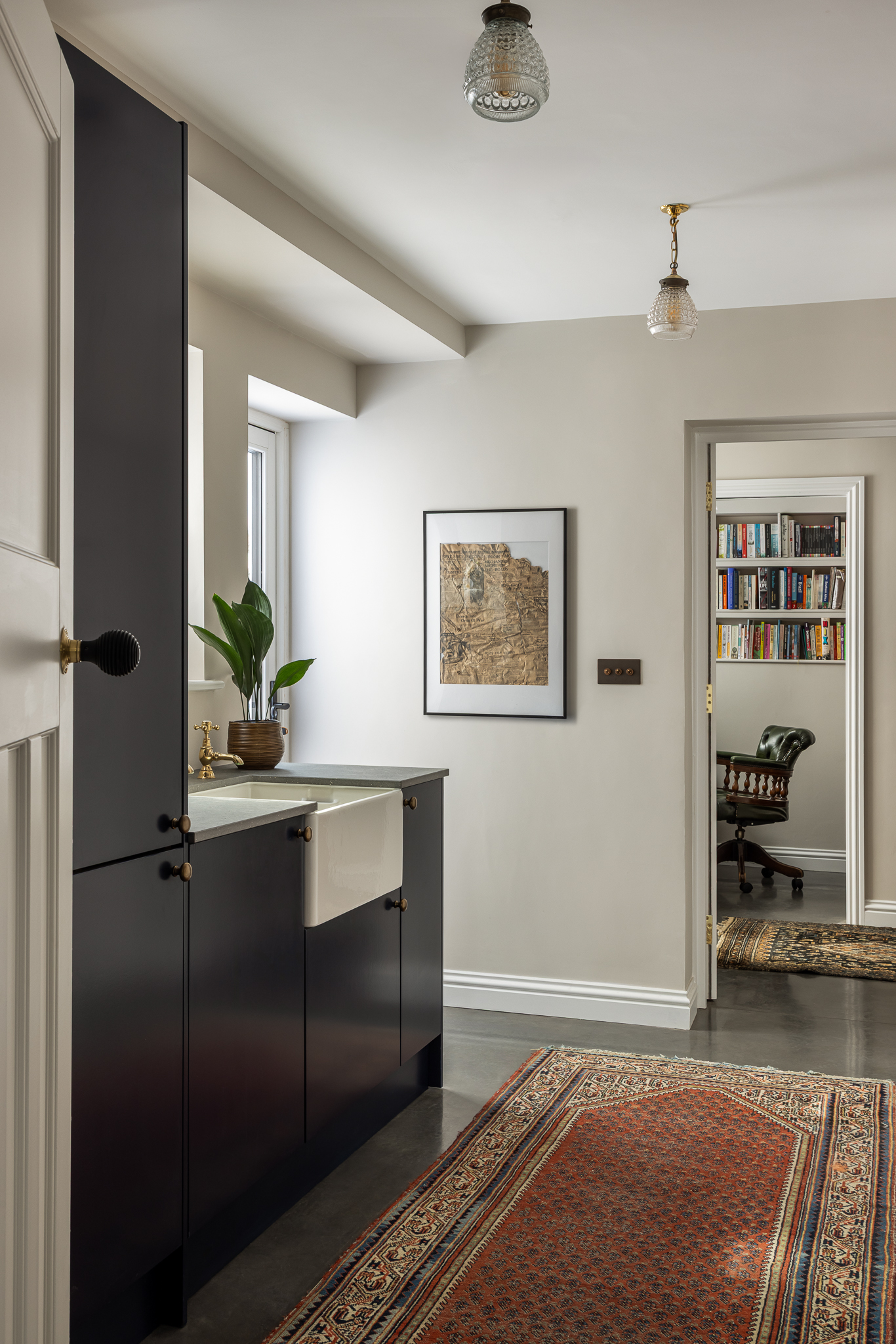 new spacious utility area to allow wheelchair use