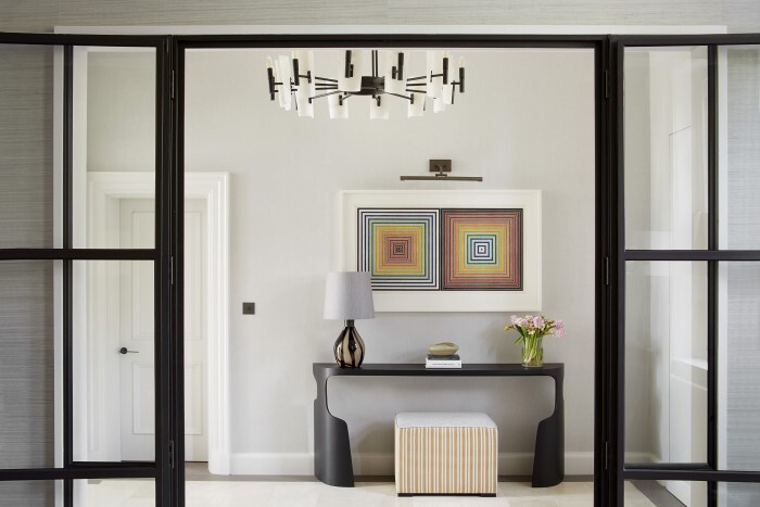 Sideboard in hallway