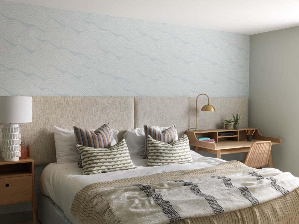 Bedroom with large bed