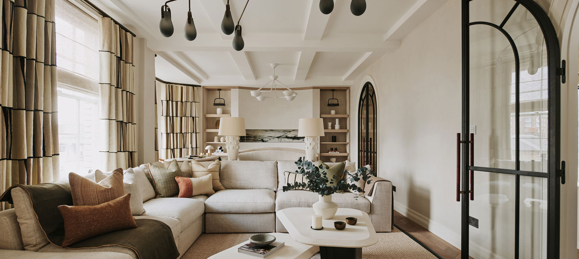 Living room with sofa