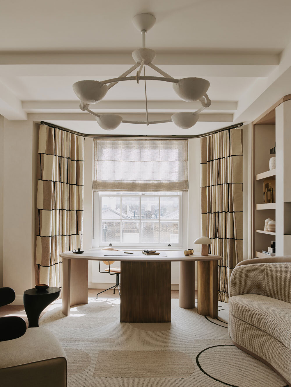 Window with light above