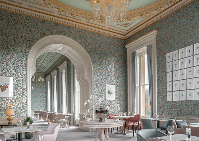 Dinign area in hotel