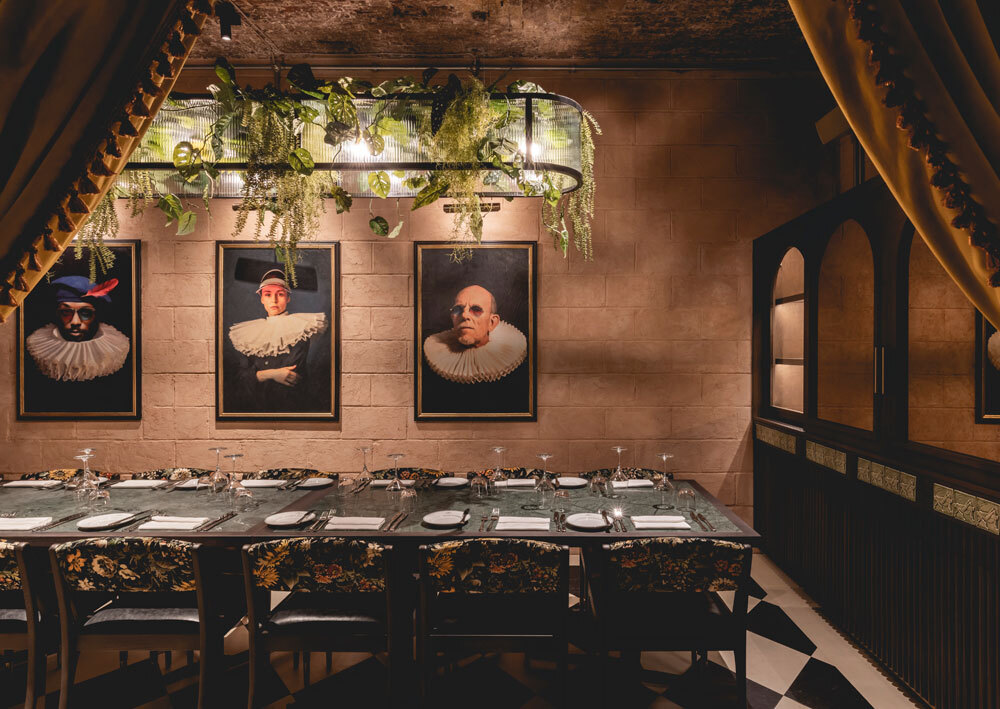 Private restaurant room