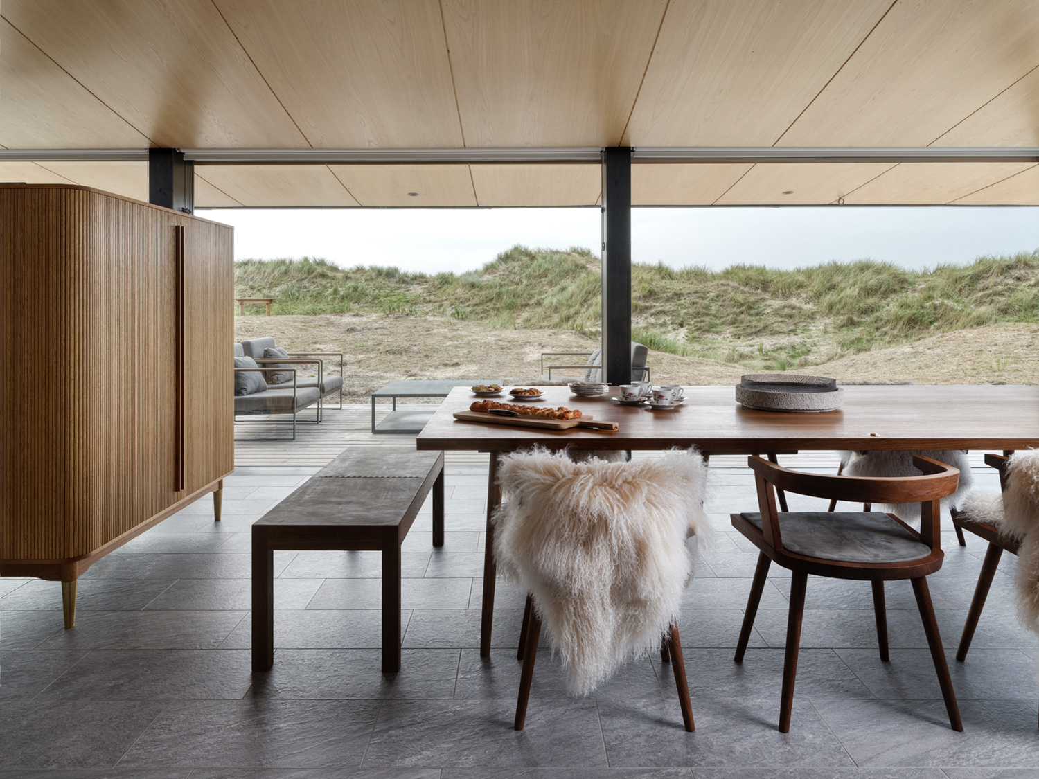 Danish Summerhouse Dining Area - Staffan Tollgard
