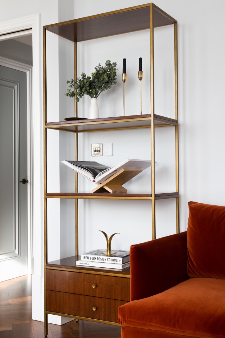 Seaside apartment sussex living room design 